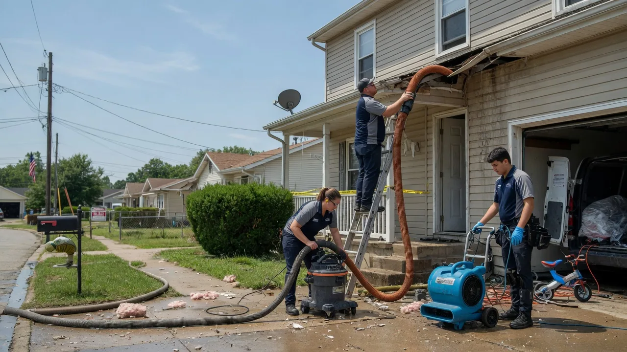 Water Damage Restoration in Hurst, IL near me